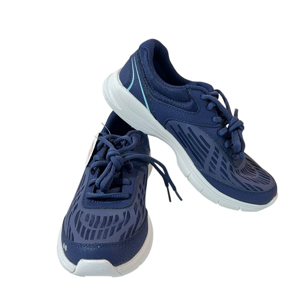 Ryka Rae 2 MD Blue FB/LEA Walking Sneakers Tennis Shoes